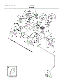 Burner parts for Electrolux Range EW30DS80RSD from AppliancePartsPros.com