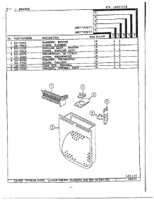 Heater parts for Maytag Dryer LNC7745 from AppliancePartsPros.com