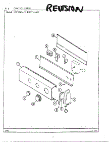 Control Panel parts for Maytag Dryer LNC7745 from AppliancePartsPros.com
