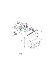 Fascia Panel And Outer Door parts for Bosch Dishwasher SMI7056UC/14 / FD 7902 from AppliancePartsPros.com