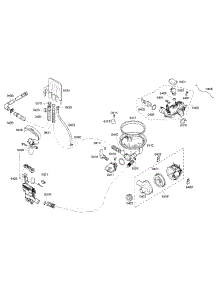 Valve Assy parts for Thermador Dishwasher DWHD94EP/51 from AppliancePartsPros.com