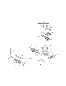 Component Assembly parts for Bosch Dishwasher SMU2046UC/13 / FD7312-7902 from AppliancePartsPros.com