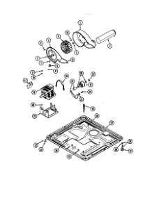 Motor Drive parts for Maytag Dryer MDE6000AZG from AppliancePartsPros.com