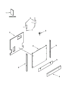 Door Panel Parts parts for Jenn-Air Dishwasher JDB9600CWX0 from AppliancePartsPros.com