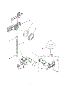 Fill & Overfill parts for Kitchenaid Dishwasher KUDL02FRSS1 from AppliancePartsPros.com
