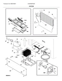 System parts for Electrolux Refrigerator E32AR85PQSD from AppliancePartsPros.com