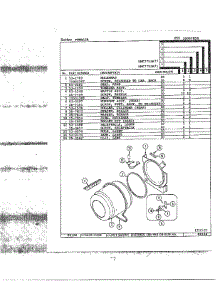 Tumbler parts for Maytag Dryer LNC7753A71 from AppliancePartsPros.com