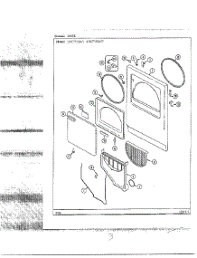 Door parts for Maytag Dryer LNC7753A71 from AppliancePartsPros.com