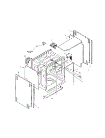 Tank Assembly parts for Bosch Dishwasher SHI6802UC/11 from AppliancePartsPros.com