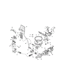 Component Assemblies parts for Bosch Dishwasher SHI6806UC/06 from AppliancePartsPros.com