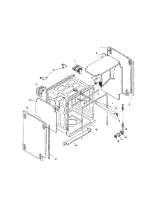 Tank Assembly parts for Bosch Dishwasher SHI6806UC/12 from AppliancePartsPros.com