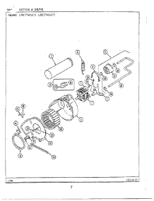 Motor And Drive parts for Maytag Dryer LNC7745A71 from AppliancePartsPros.com