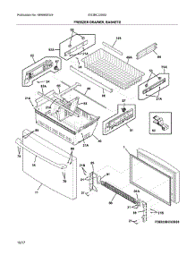 Freezer Door parts for Electrolux Bottom-Mount Refrigerator EI23BC32SS2 from AppliancePartsPros.com