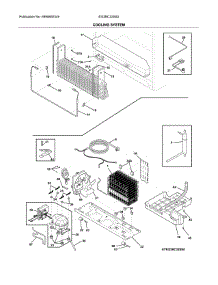System parts for Electrolux Bottom-Mount Refrigerator EI23BC32SS2 from AppliancePartsPros.com