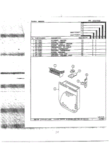 Heater parts for Maytag Dryer LNC7759A71 from AppliancePartsPros.com