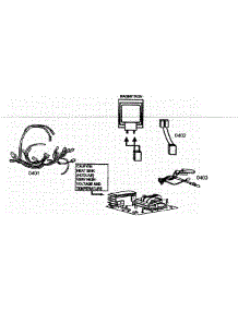 Wiring parts for Thermador Built-In Microwave MBES01 from AppliancePartsPros.com