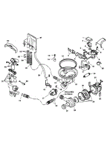 Component Assy parts for Bosch Dishwasher SHU6806UC/11 from AppliancePartsPros.com