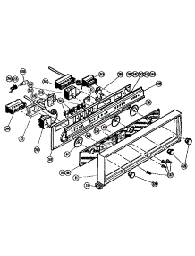 Control Panel parts for Thermador Range/Microwave Combo CMT21 from AppliancePartsPros.com