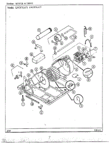 Motor And Drive parts for Maytag Dryer LNC8751A77 from AppliancePartsPros.com