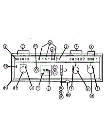 Control parts for Thermador Range/Microwave Combo CMT21 from AppliancePartsPros.com