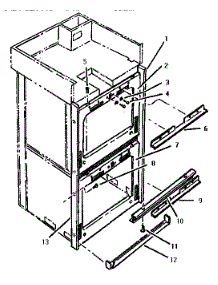 Front Trim parts for Thermador Range/Microwave Combo CMT231-01 from AppliancePartsPros.com