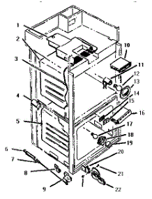 Body parts for Thermador Range/Microwave Combo CMT231-01 from AppliancePartsPros.com