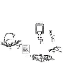 Wiring parts for Thermador Built-In Microwave MBESLFTD/01 from AppliancePartsPros.com