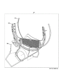 Water System parts for Hot Point Dryer HTX24EASK0WW from AppliancePartsPros.com