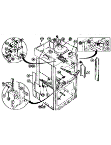Switches And Additional Parts parts for Thermador Range/Microwave Combo CMT19 from AppliancePartsPros.com