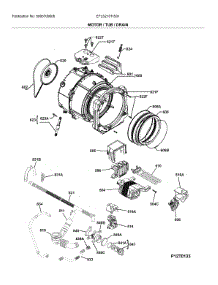 Motor / Tub / Drain parts for Electrolux Washer EFLS210TIS01 from AppliancePartsPros.com