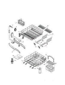 Racks parts for Bosch Dishwasher SHU9916UC/11 / FD 8002-8003 from AppliancePartsPros.com