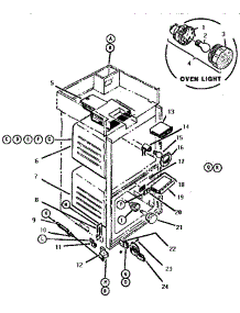 Body parts for Thermador Range/Microwave Combo CMT127 from AppliancePartsPros.com