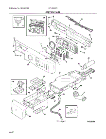 Control Panel parts for Electrolux Washer EIFLS55QT0 from AppliancePartsPros.com