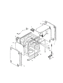Tank Assembly parts for Bosch Dishwasher SHU9925UC/12 from AppliancePartsPros.com