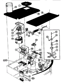 Internal parts for Thermador Range/Microwave Combo CMT21 SVC CODE J from AppliancePartsPros.com