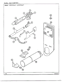 Gas Carrying parts for Maytag Dryer LNC-8759A71 from AppliancePartsPros.com