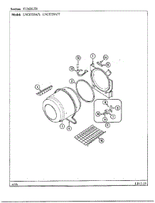 Tumbler parts for Maytag Dryer LNC-8759A71 from AppliancePartsPros.com