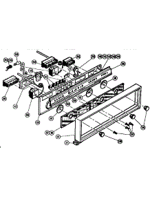 Range Control parts for Thermador Range/Microwave Combo CMT21 SVC CODE J from AppliancePartsPros.com