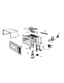 Inside Parts parts for Thermador Built-In Microwave MCEB01 from AppliancePartsPros.com