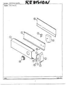 Control Panel parts for Maytag Dryer LNC7741A71 from AppliancePartsPros.com