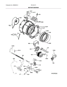 Motor / Tub / Drain parts for Electrolux Washer EFLS210TIS00 from AppliancePartsPros.com