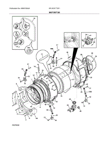 Motor / Tub parts for Electrolux Washer EFLW317TIW1 from AppliancePartsPros.com