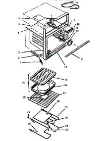 Body & Accessory Parts parts for Thermador Range/Microwave Combo CMT131EC from AppliancePartsPros.com