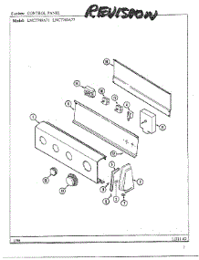 Control Panel parts for Maytag Dryer LNC7749A77 from AppliancePartsPros.com