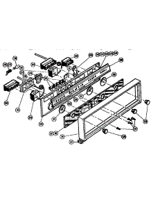 Range Control parts for Thermador Range/Microwave Combo CMT19 SVC CODE G from AppliancePartsPros.com