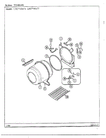 Tumbler parts for Maytag Dryer LNC7749A77 from AppliancePartsPros.com