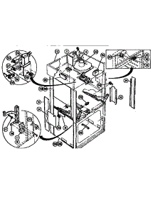 Switches And Additional Parts parts for Thermador Range/Microwave Combo CMT19 SVC CODE G from AppliancePartsPros.com