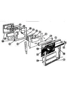 Msc2bg-Sd parts for Thermador Range/Microwave Combo CMT19 SVC CODE G from AppliancePartsPros.com