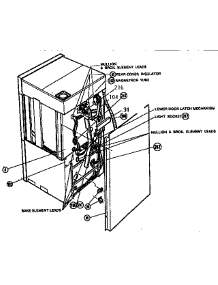 Electrical parts for Thermador Range/Microwave Combo CMT19 SVC CODE G from AppliancePartsPros.com