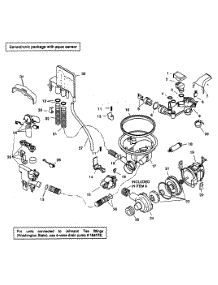 Component Assy parts for Bosch Dishwasher SHU33A06UC/14 from AppliancePartsPros.com